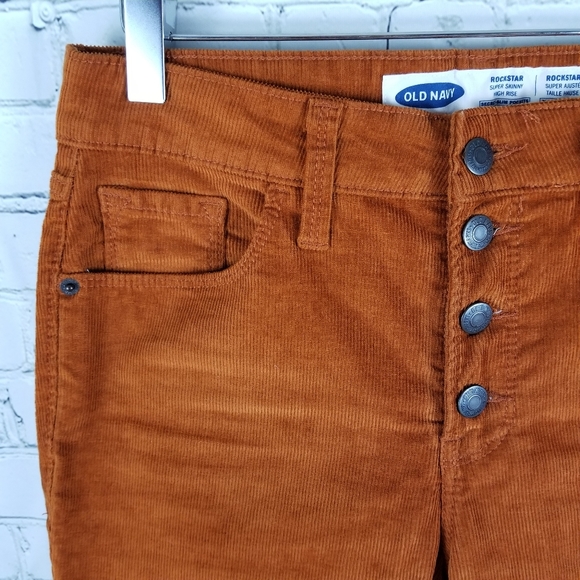 OLD NAVY | Rockstar button fly skinny high cords - Picture 3 of 6